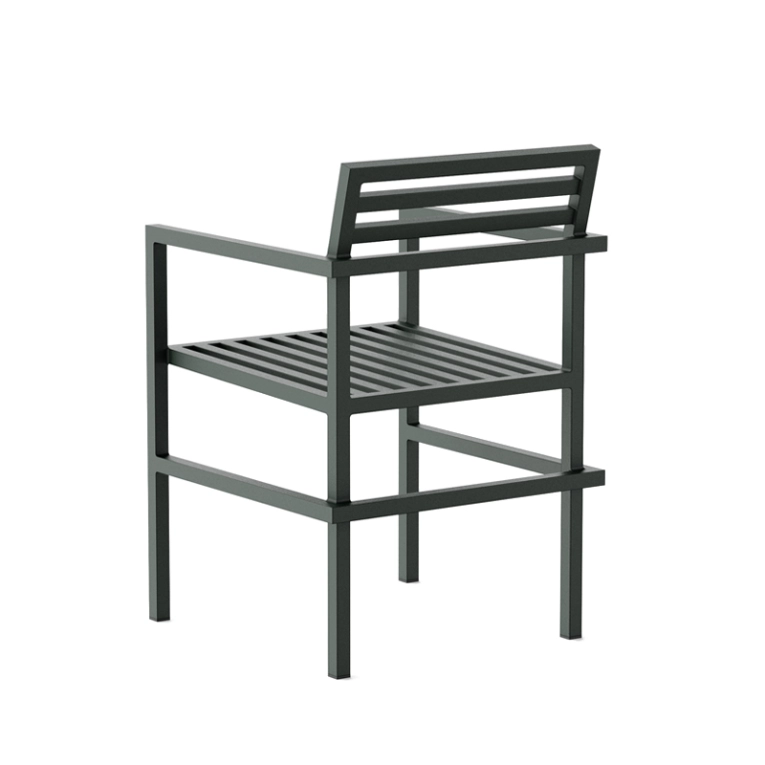 Chaise extérieur Chaise avec accoudoirs 19 OUTDOORS Vert NINE