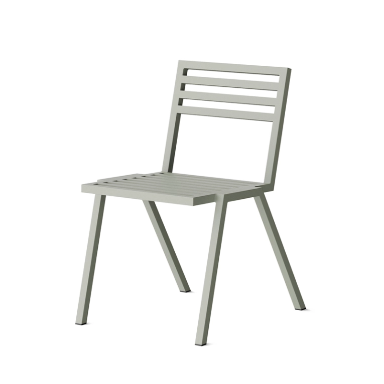 Chaise extérieur Chaise empilable 19 OUTDOORS Gris NINE