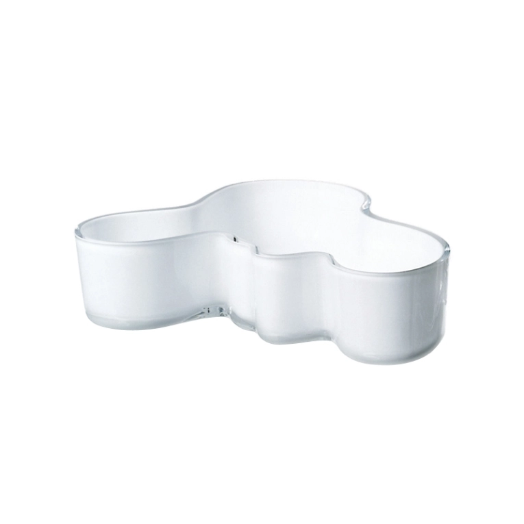 Centre de table & corbeille Coupe AALTO L 19,5 Blanc IITTALA