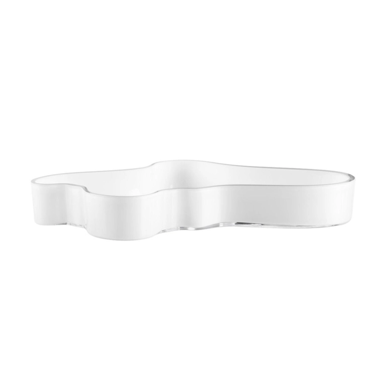 Centre de table & corbeille Coupe AALTO L 38 Blanc IITTALA