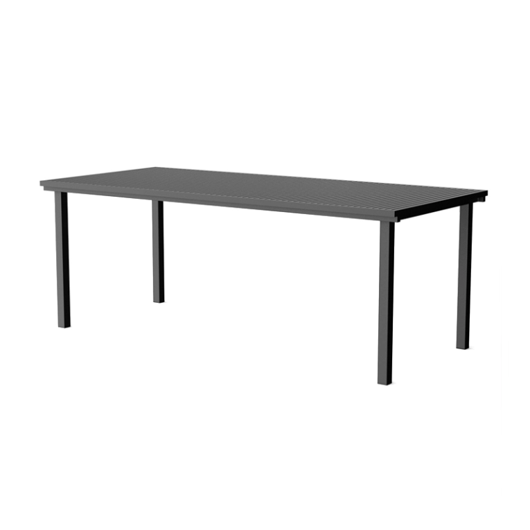 Table extérieur Table 19 OUTDOORS 200x90 Noir NINE