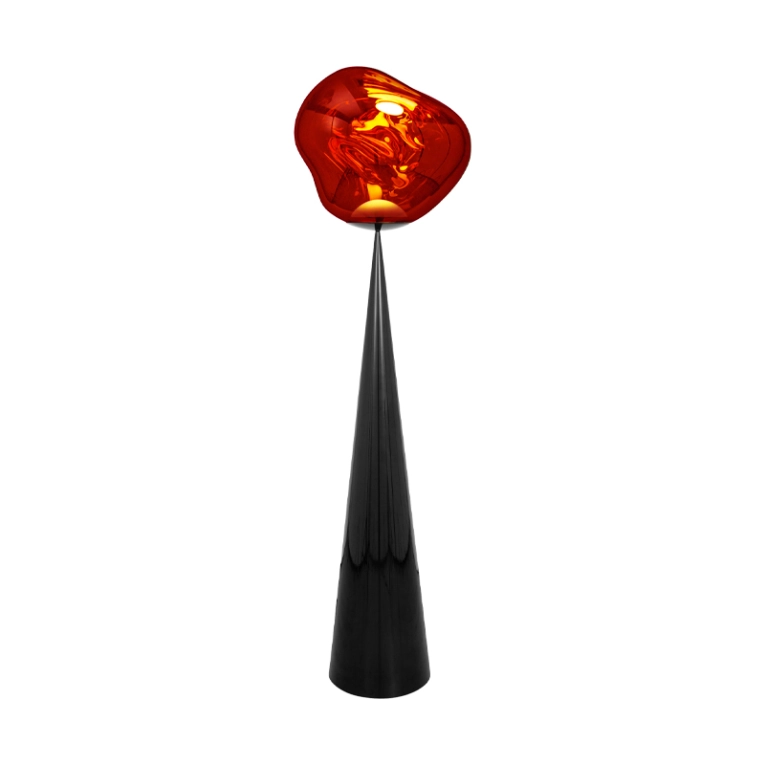 Lampadaire MELT CONE FAT Cuivre TOM DIXON