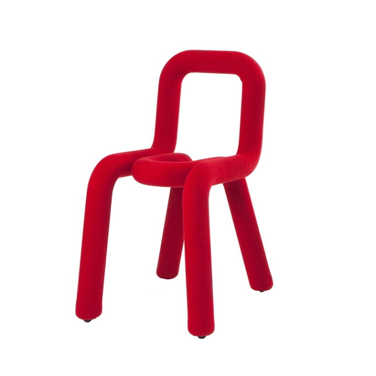 Chaise BOLD Rouge MOUSTACHE