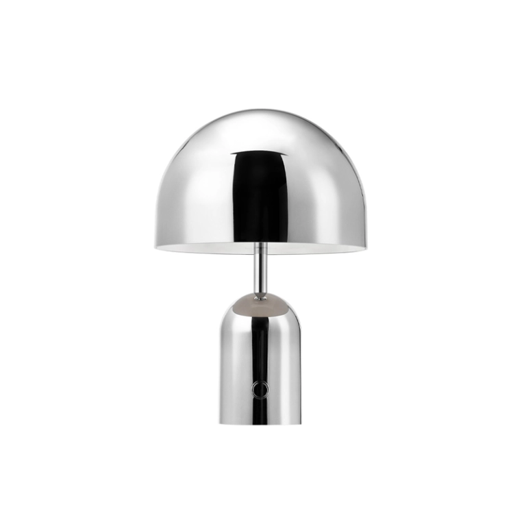 Lampe à poser BELL PORTABLE Argent TOM DIXON