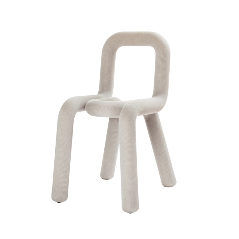 Chaise BOLD Gris pailleté MOUSTACHE