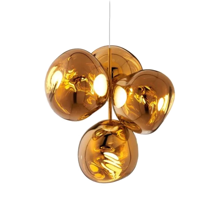Suspension MELT CHANDELIER SMALL Or TOM DIXON