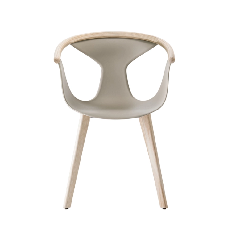 Chaise FOX 3725 Sable/ frêne PEDRALI