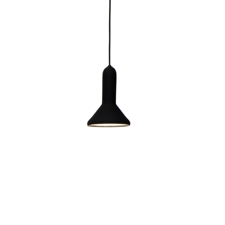 Suspension TORCH CONE S1 Noir / câble noir  ESTABLISHED & SONS