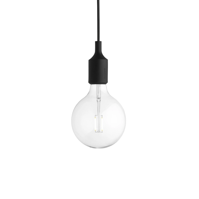 Suspension E27 SOCKET Noir MUUTO