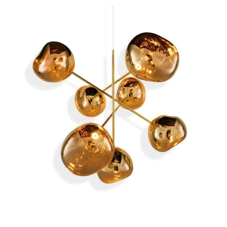 Suspension MELT CHANDELIER LARGE Or TOM DIXON
