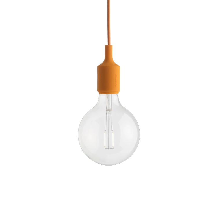 Suspension E27 SOCKET Orange clair MUUTO