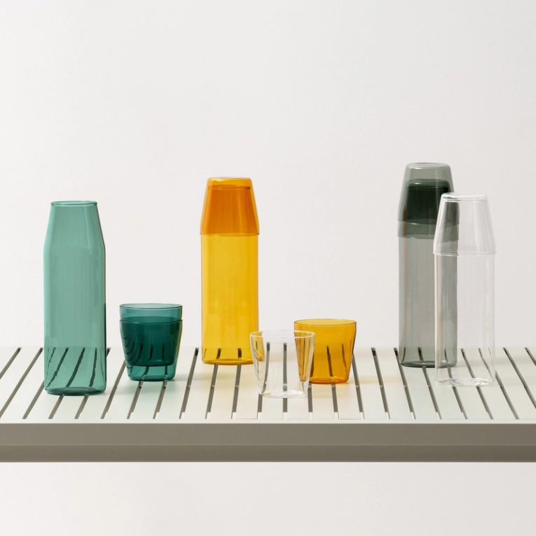 Carafe & verre Set Carafe et 2 verres MILK Aqua NINE