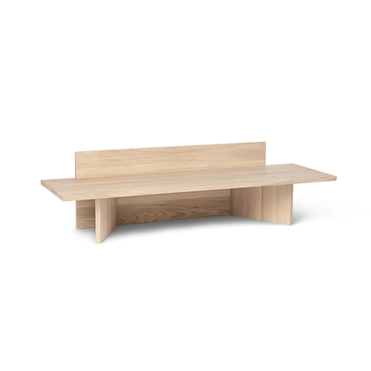 Banc OBLIQUE Chêne FERM LIVING