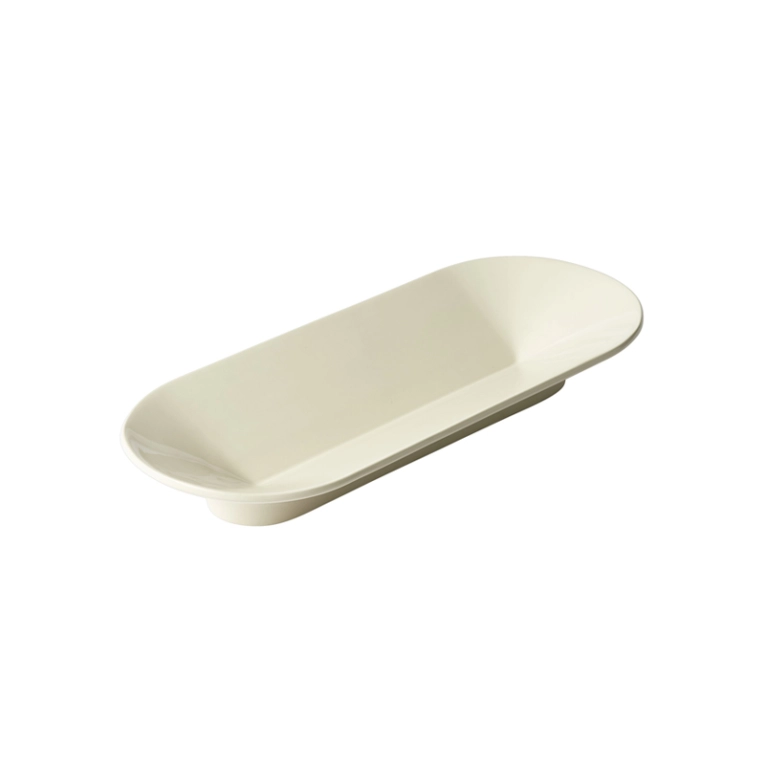 Plateau, plat Coupe MERE 51x21 Blanc cassé MUUTO