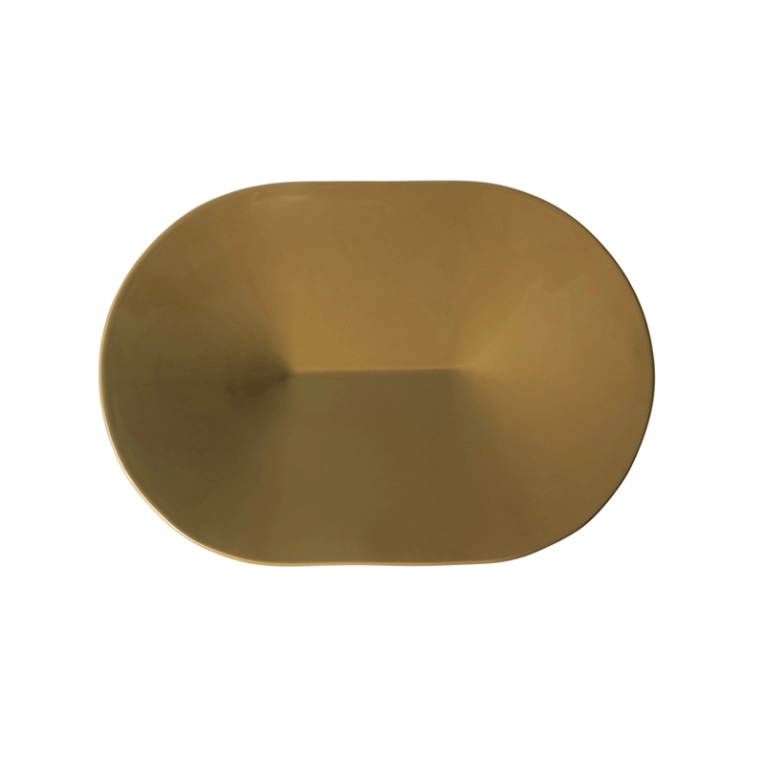 Centre de table & corbeille Coupe MERE 52x36 cm Vert brun MUUTO