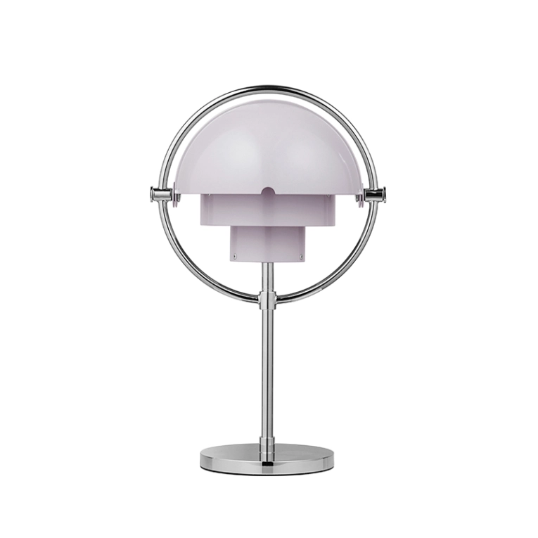 Lampe à poser MULTI-LITE Portable Chrome/ lilas GUBI