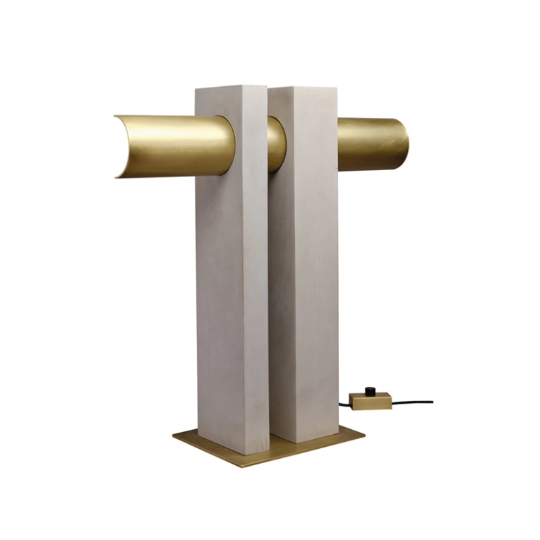 Lampe à poser CAUVET PI Laiton DCW EDITIONS