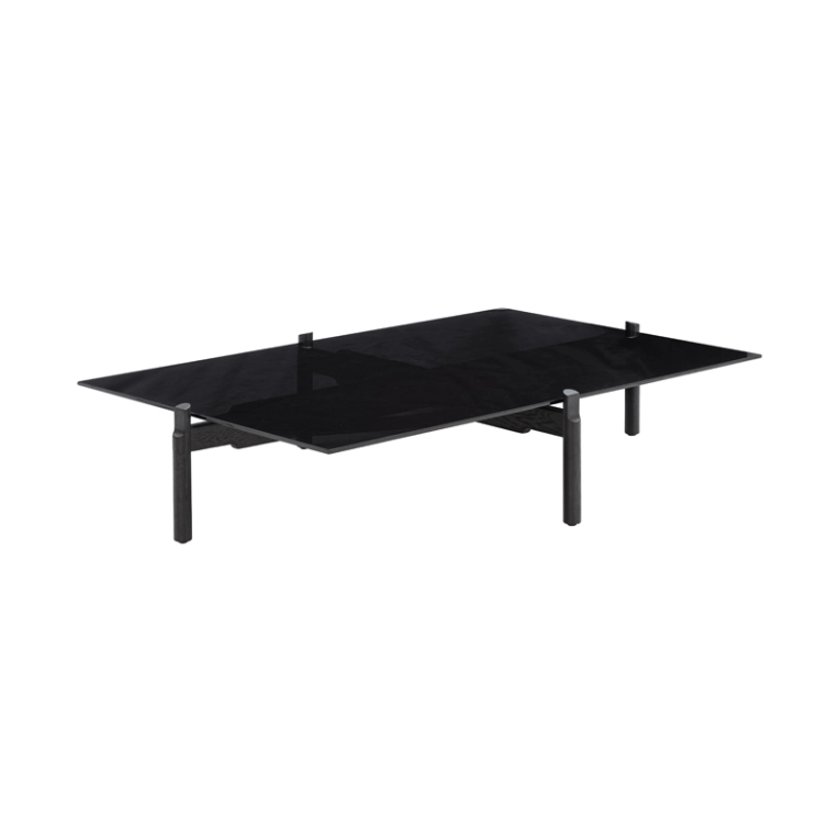 Table basse NOTCH 140x90 Noir WENDELBO