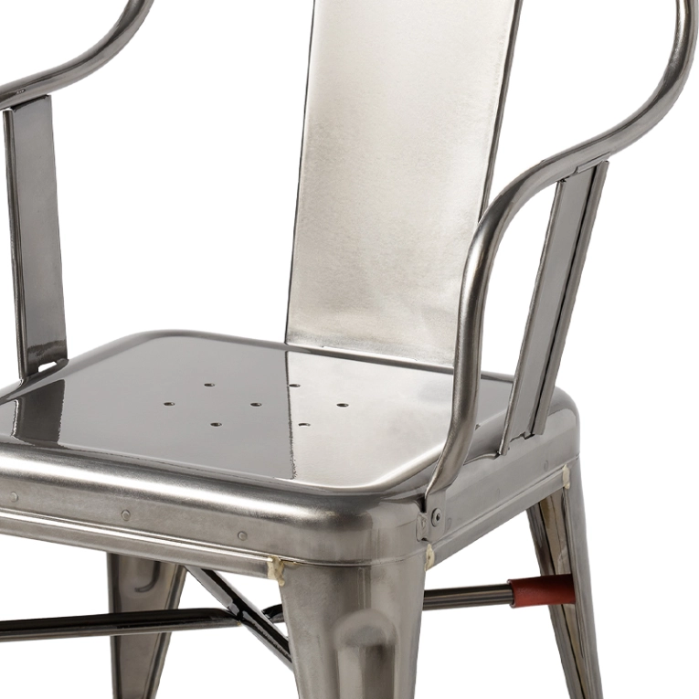 Siège enfant Fauteuil MOUETTE Brut verni TOLIX