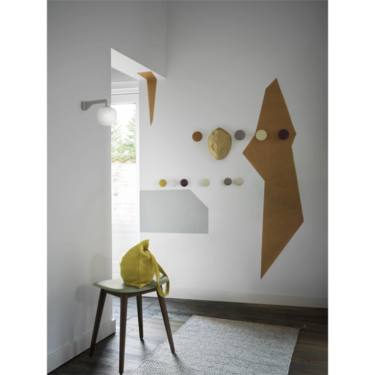Patère Design Patère DOTS Ø 6,5 Brun foncé MUUTO
