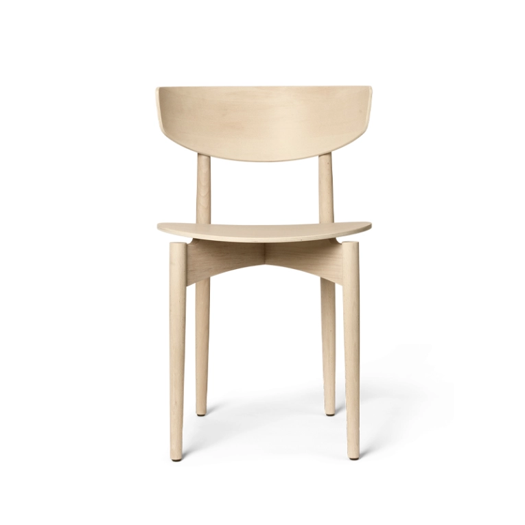 Chaise HERMAN WOOD Hêtre blanchi FERM LIVING