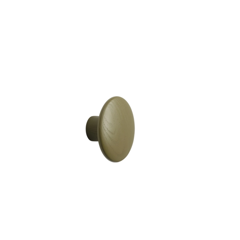 Patère Design Patère DOTS  Ø 9 Vert marron MUUTO