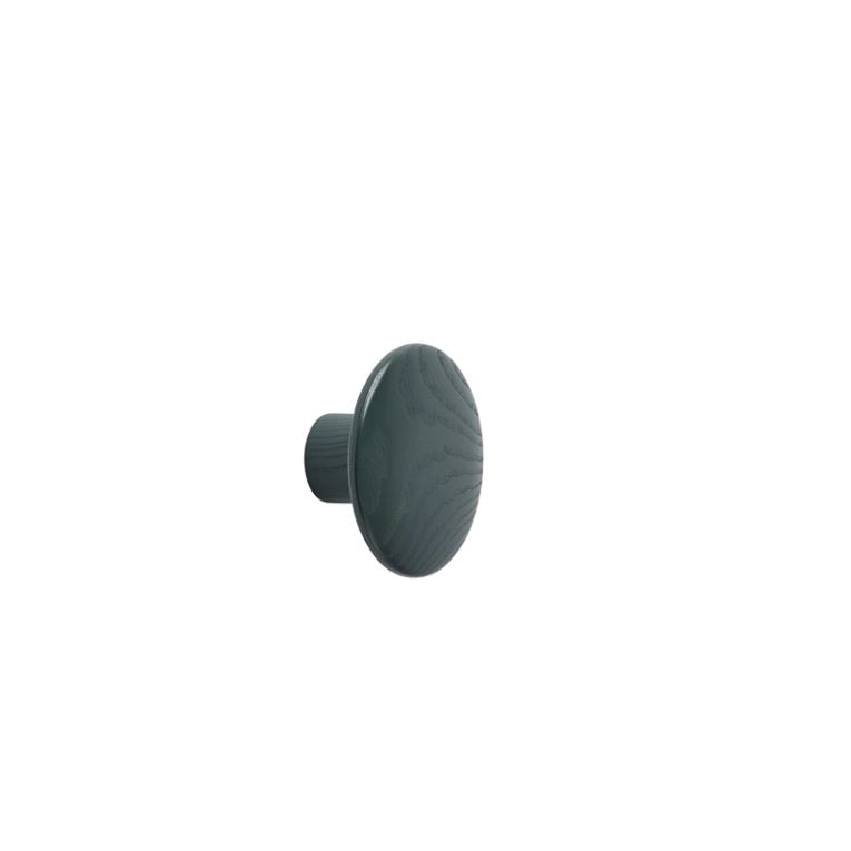 Patère Design Patère DOTS  Ø 9 Vert foncé MUUTO