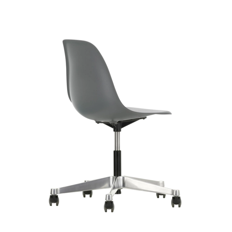 Fauteuil de bureau EAMES PLASTIC SIDE CHAIR PSCC Gris granit RE VITRA