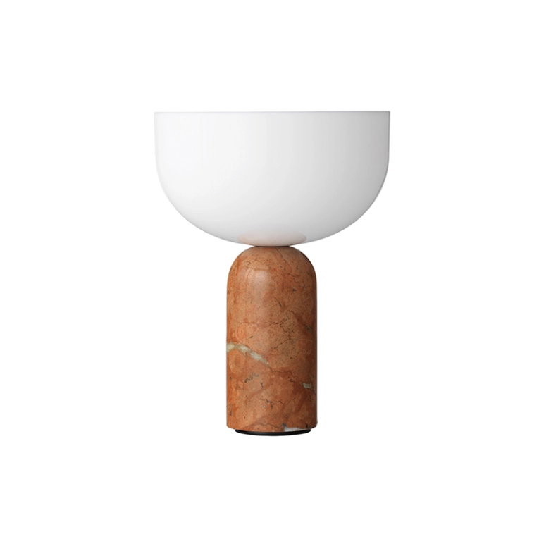 Lampe à poser KIZU PORTABLE Marbre Breccia Pernice NEW WORKS