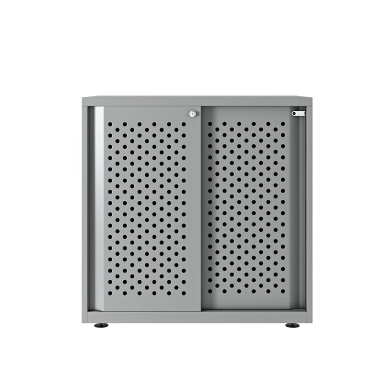 Meuble de rangement GLIDE L 80 Gris Silver BISLEY