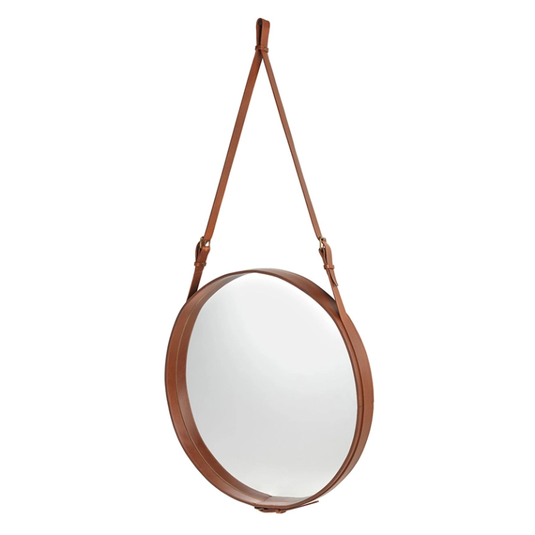 Miroir Miroir ADNET Ø 70 Marron GUBI