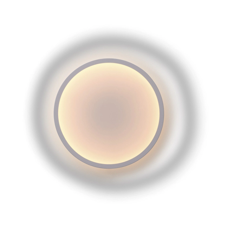 Applique CALM Ø 50 Blanc / orange MUUTO