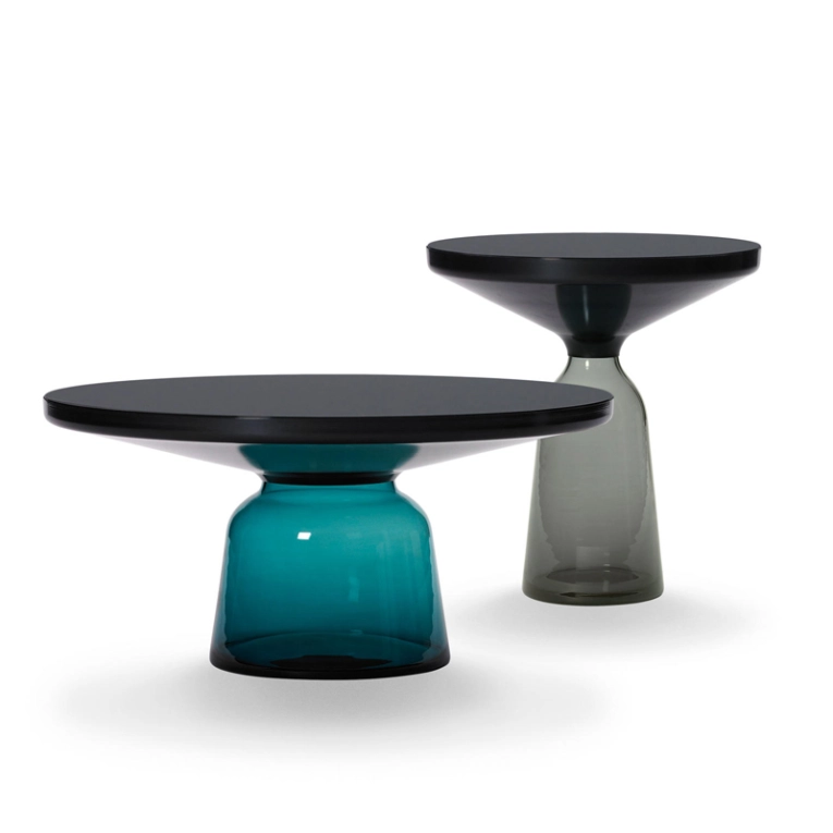 Table basse BELL COFFEE TABLE Gris quartz/ noir CLASSICON