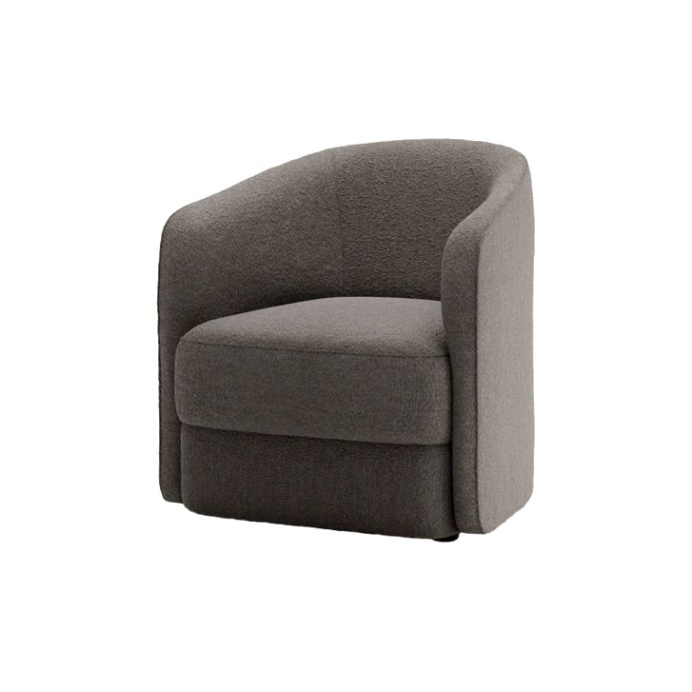 Fauteuil COVENT NARROW Barnum Dark Taupe 10 NEW WORKS