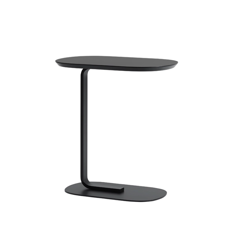 Table d'appoint guéridon RELATE Noir MUUTO