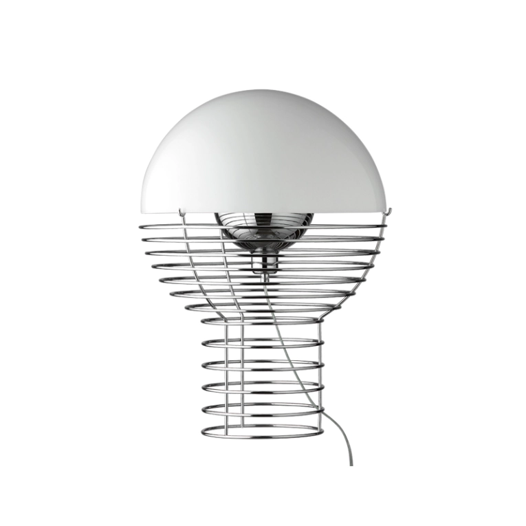 Lampe à poser WIRE Blanc VERPAN