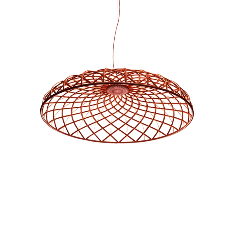 Suspension SKYNEST Rouge brique FLOS