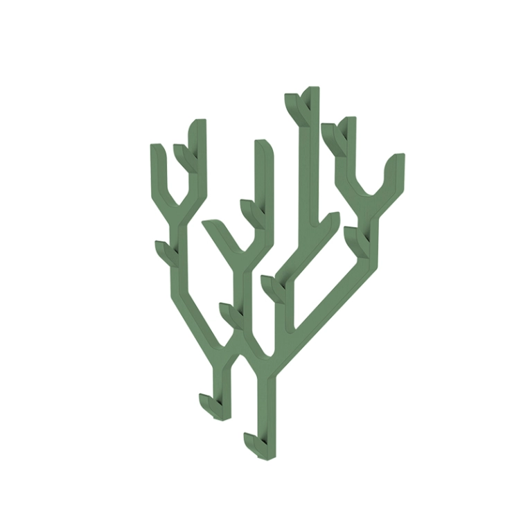 Porte-manteau Porte-manteau mural AMBROISE Vert sauge HARTO