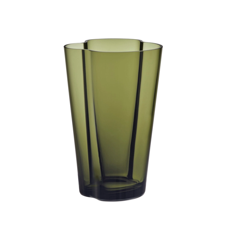 Vase Vase AALTO H 22 Vert mousse IITTALA