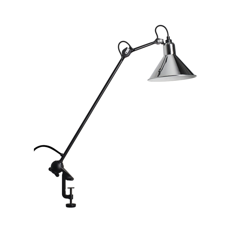 Lampe de bureau GRAS N°201 Chrome DCW EDITIONS