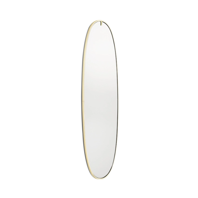Miroir Miroir LA PLUS BELLE Or brossé  FLOS