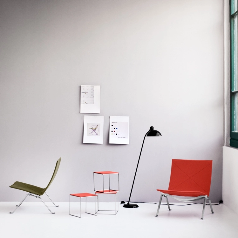 Lampadaire KAISER IDELL inclinable Noir FRITZ HANSEN