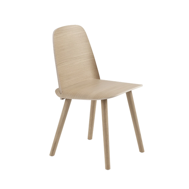 Chaise NERD Chêne MUUTO