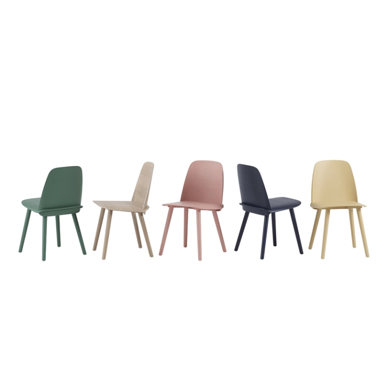 Chaise NERD Chêne MUUTO