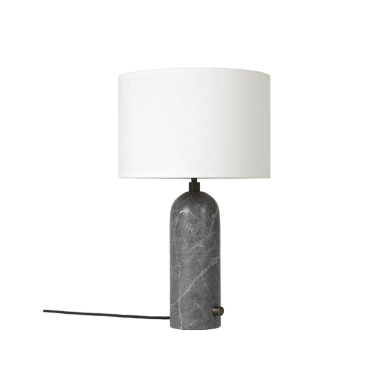 Lampe à poser GRAVITY Marbre gris  GUBI