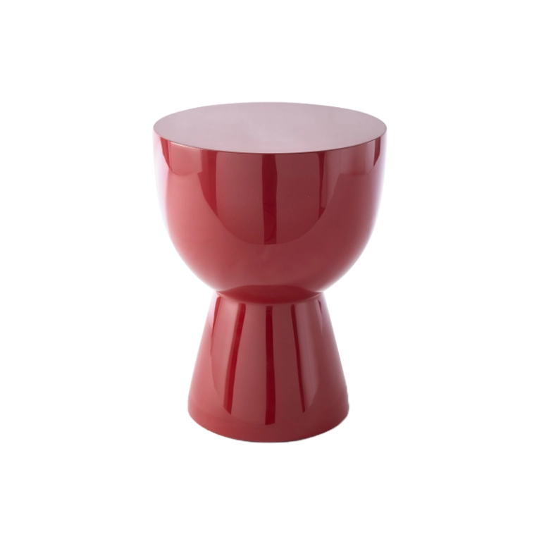 Tabouret TIP TAP Rouge bordeaux POLS POTTEN