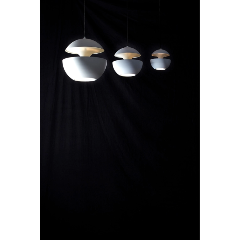 Suspension HERE COMES THE SUN 350 Noir & cuivre DCW EDITIONS
