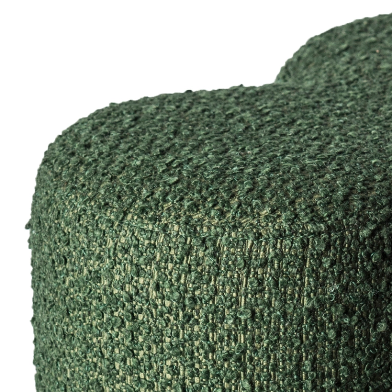 Pouf CLOVER BOUCLE Lammy vert POLS POTTEN