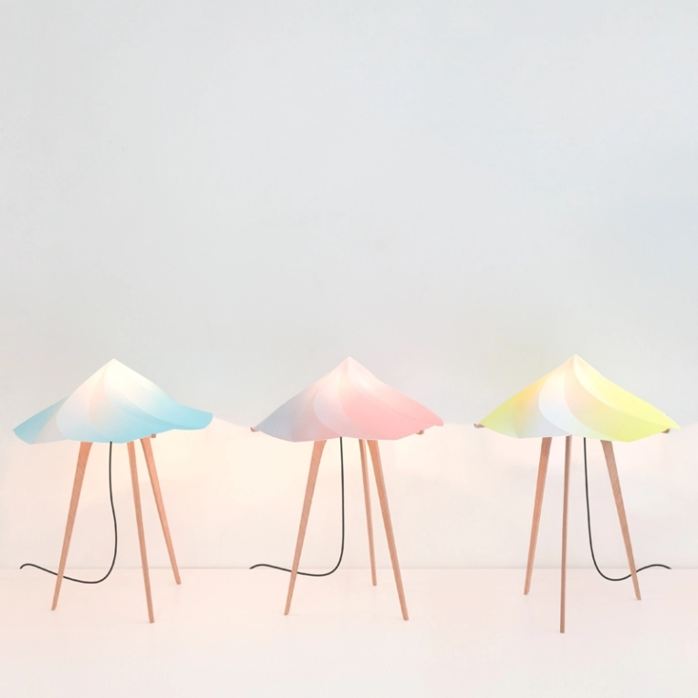 Lampe à poser CHANTILLY large Multicolore  MOUSTACHE