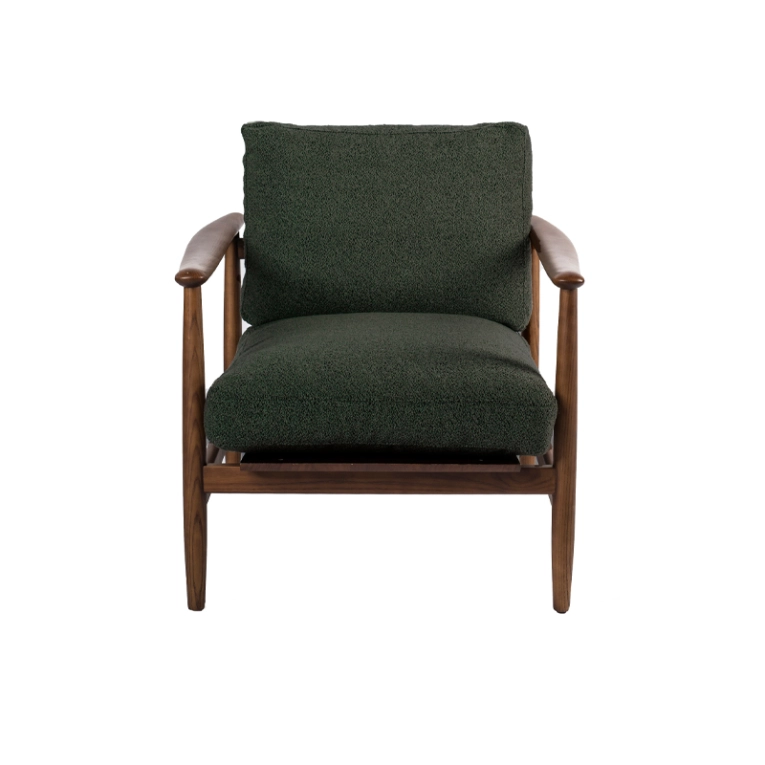 Fauteuil TODD Alpine Boucle vert POLS POTTEN
